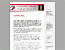 Tablet Screenshot of blog.metatalk-training.de